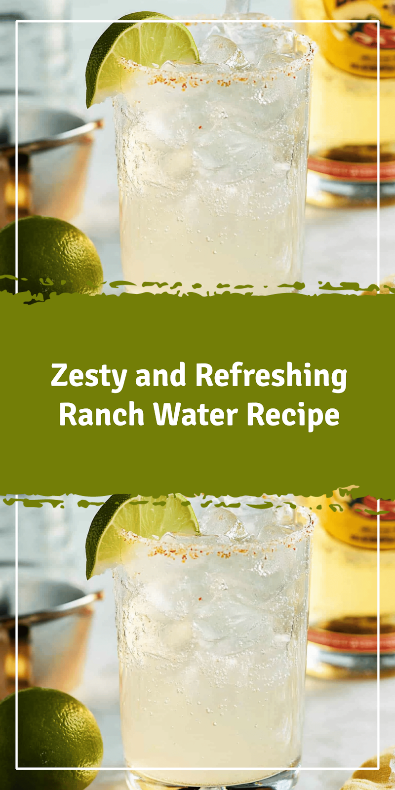 Refreshing Ranch Water Recipe