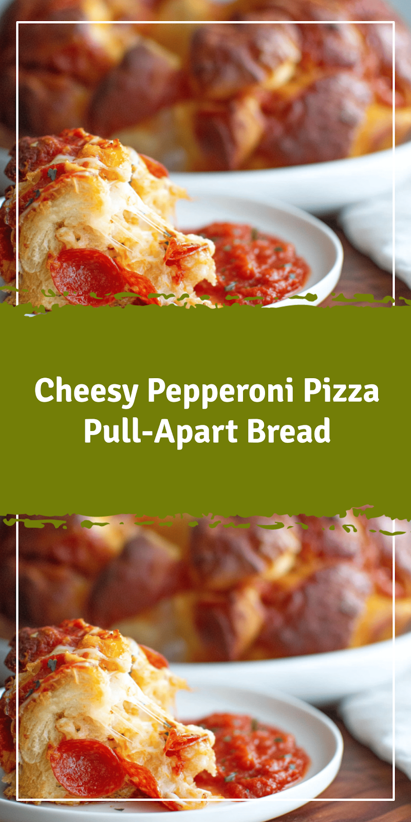 Pepperoni Pizza Pull-Apart Monkey Bread