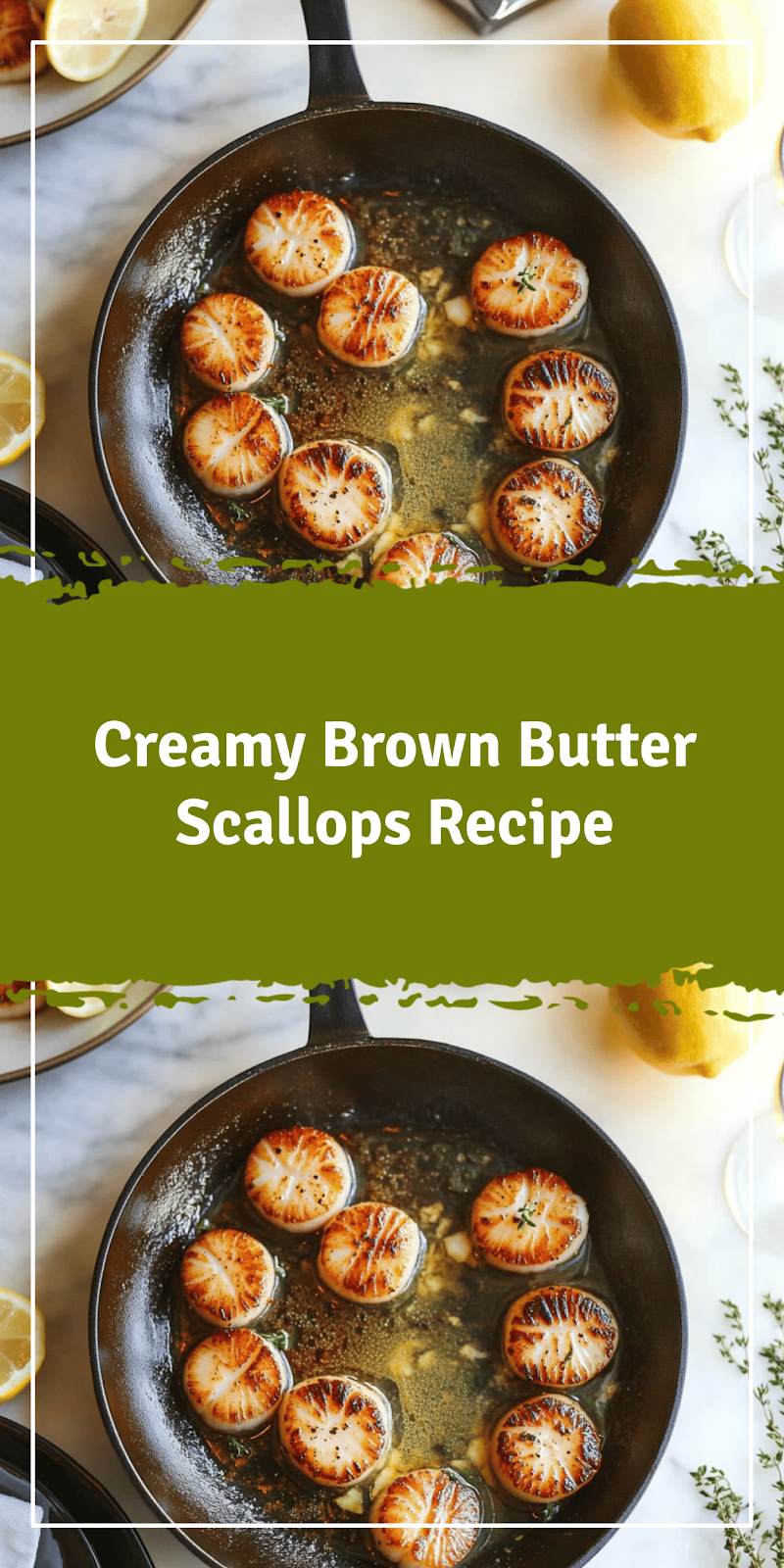 Brown Butter Scallops Recipe You'll Love