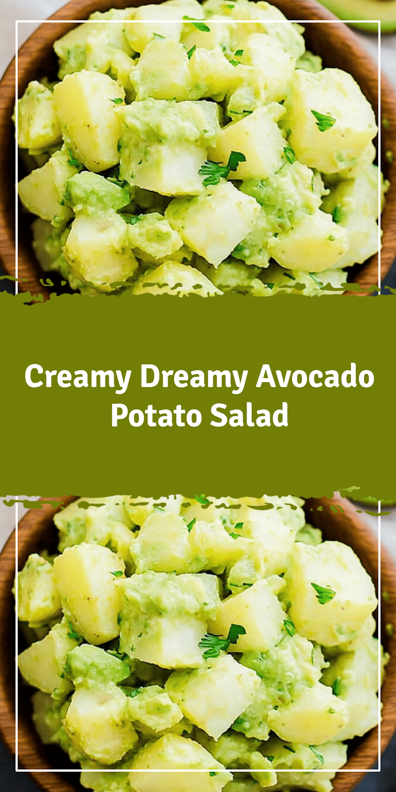 Creamy Avocado Potato Salad Recipe