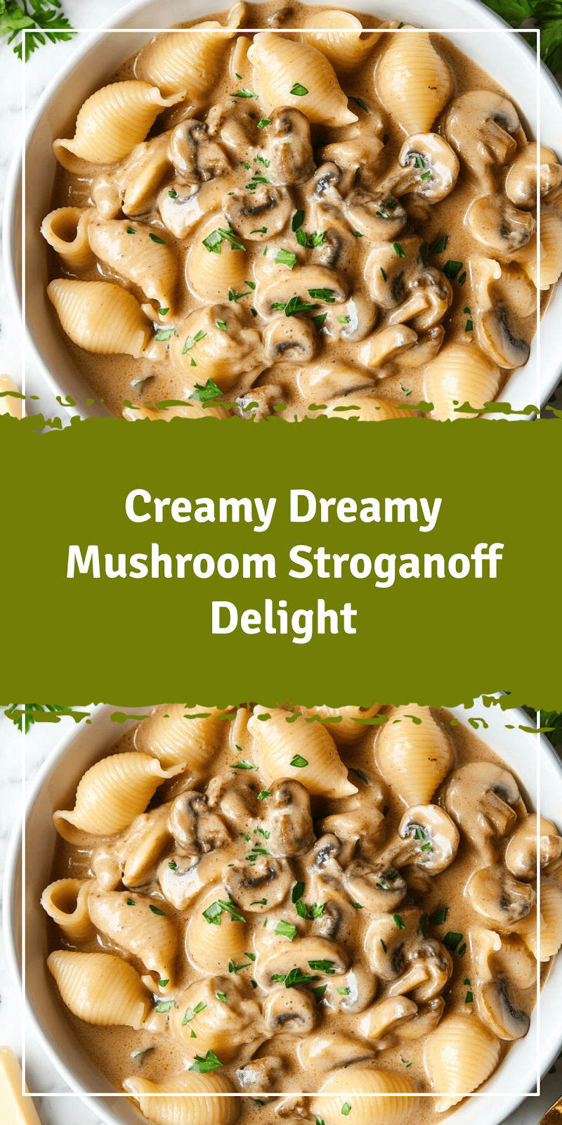 Creamy Mushroom Stroganoff Recipe Delight