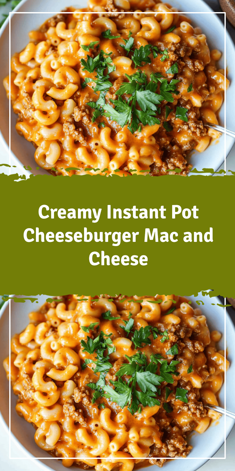 Instant Pot Cheeseburger Mac and Cheese Recipe