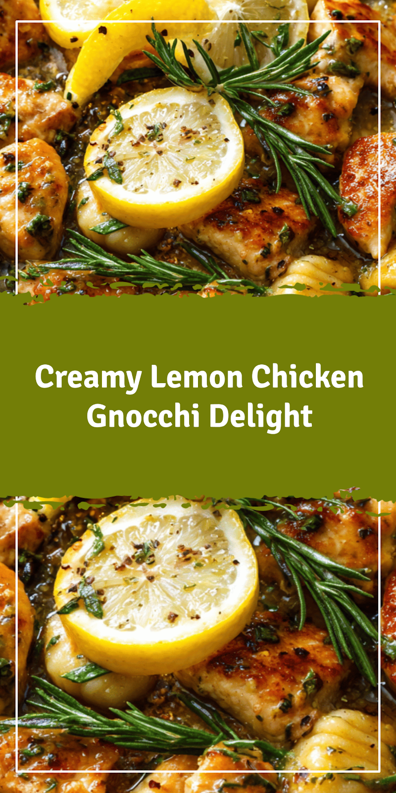 Lemon Chicken Gnocchi with Tangy Easy Flavors