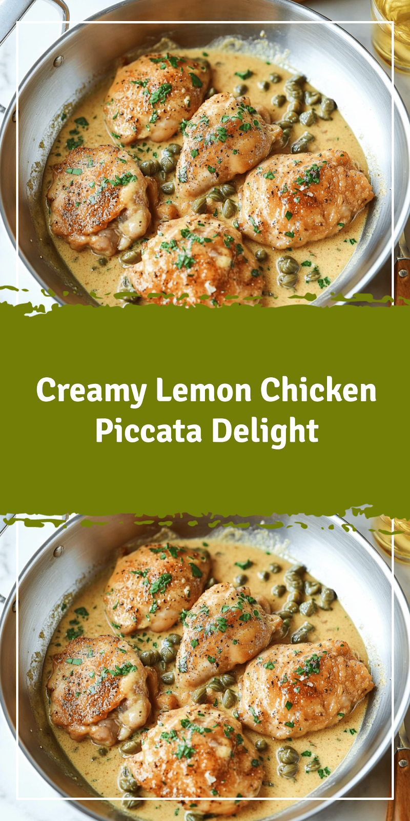 Creamy Chicken Piccata Recipe Delight