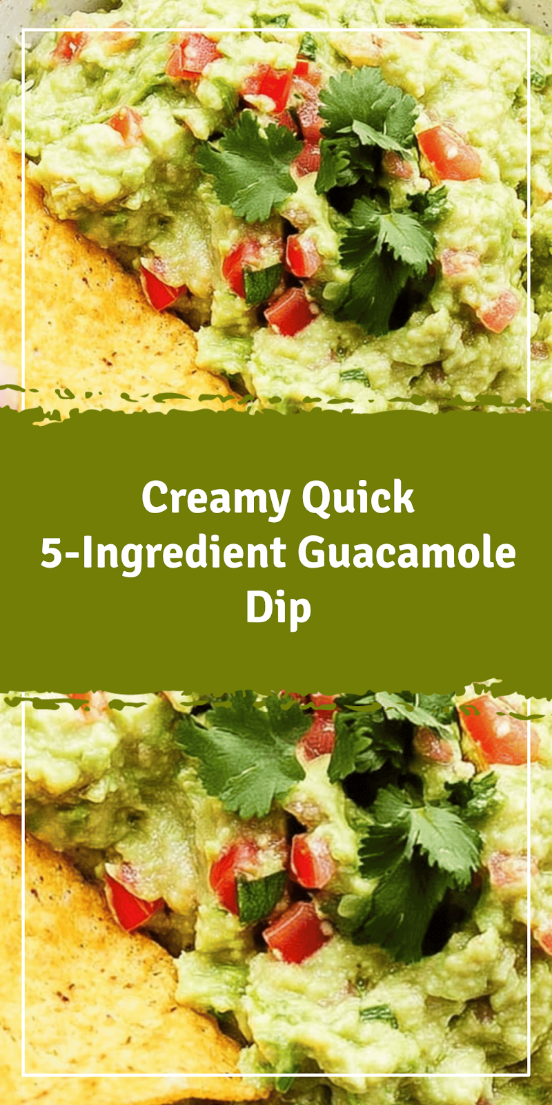 Quick 5-Ingredient Guacamole Dip