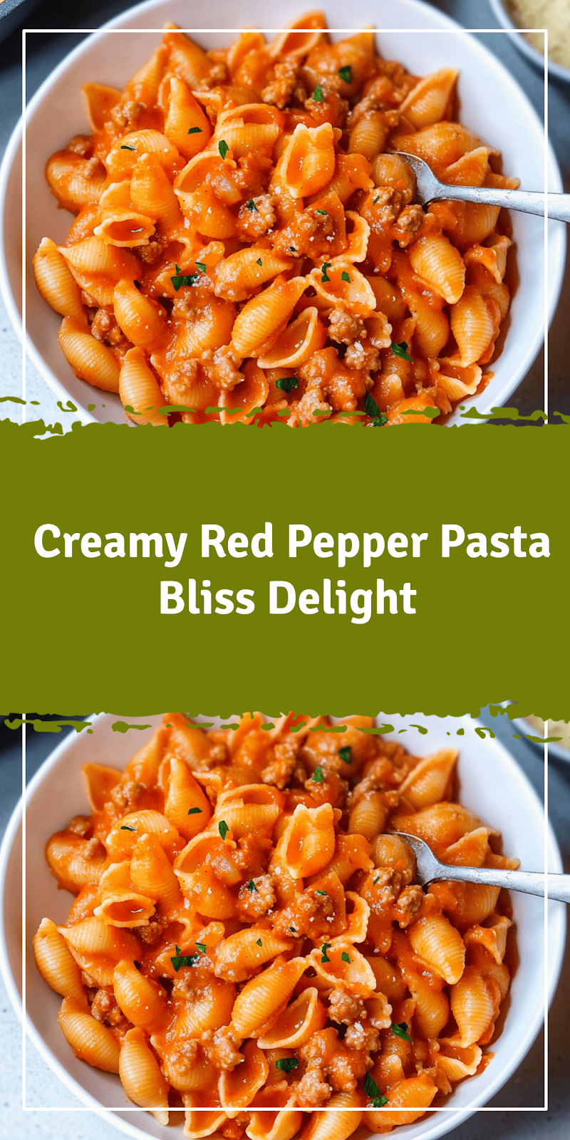 Creamy Red Pepper Pasta Delight