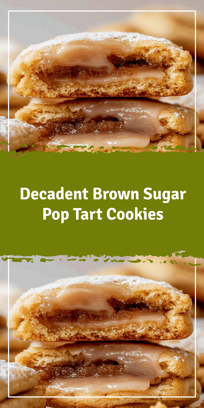 Brown Sugar Pop Tart Cookies Recipe