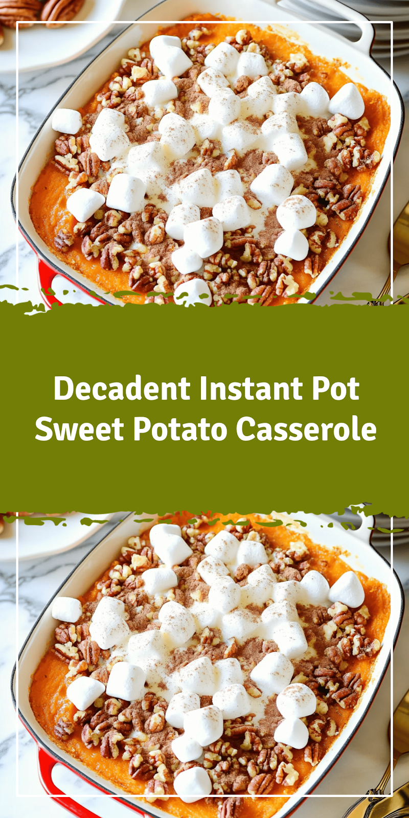 Instant Pot Sweet Potato Casserole Recipe