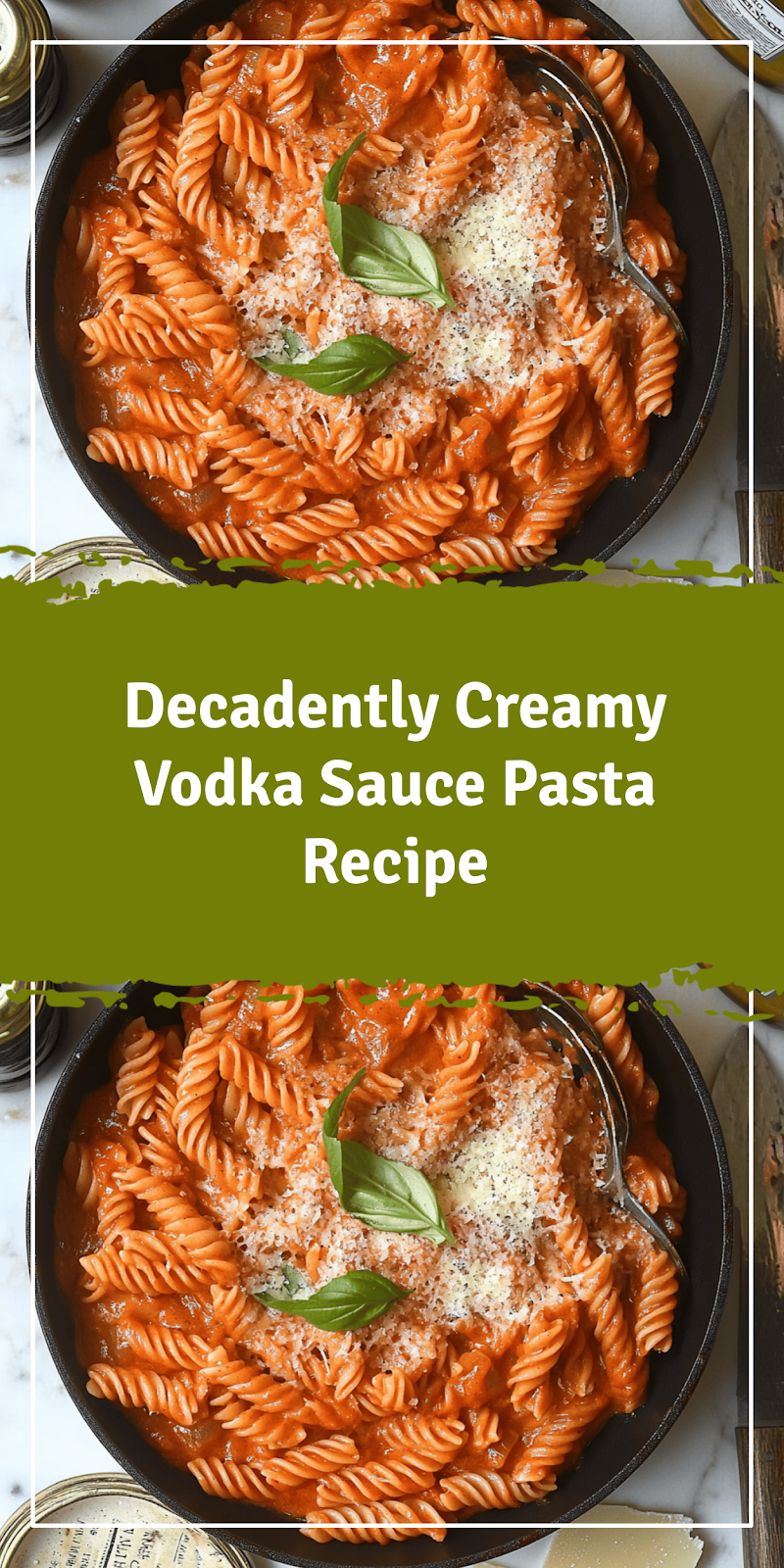 Creamy Vodka Sauce Recipe for Pasta Lovers