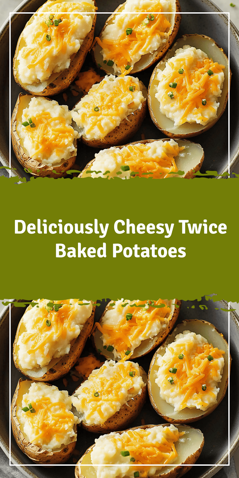 Twice Baked Potatoes for Perfect Comfort Food