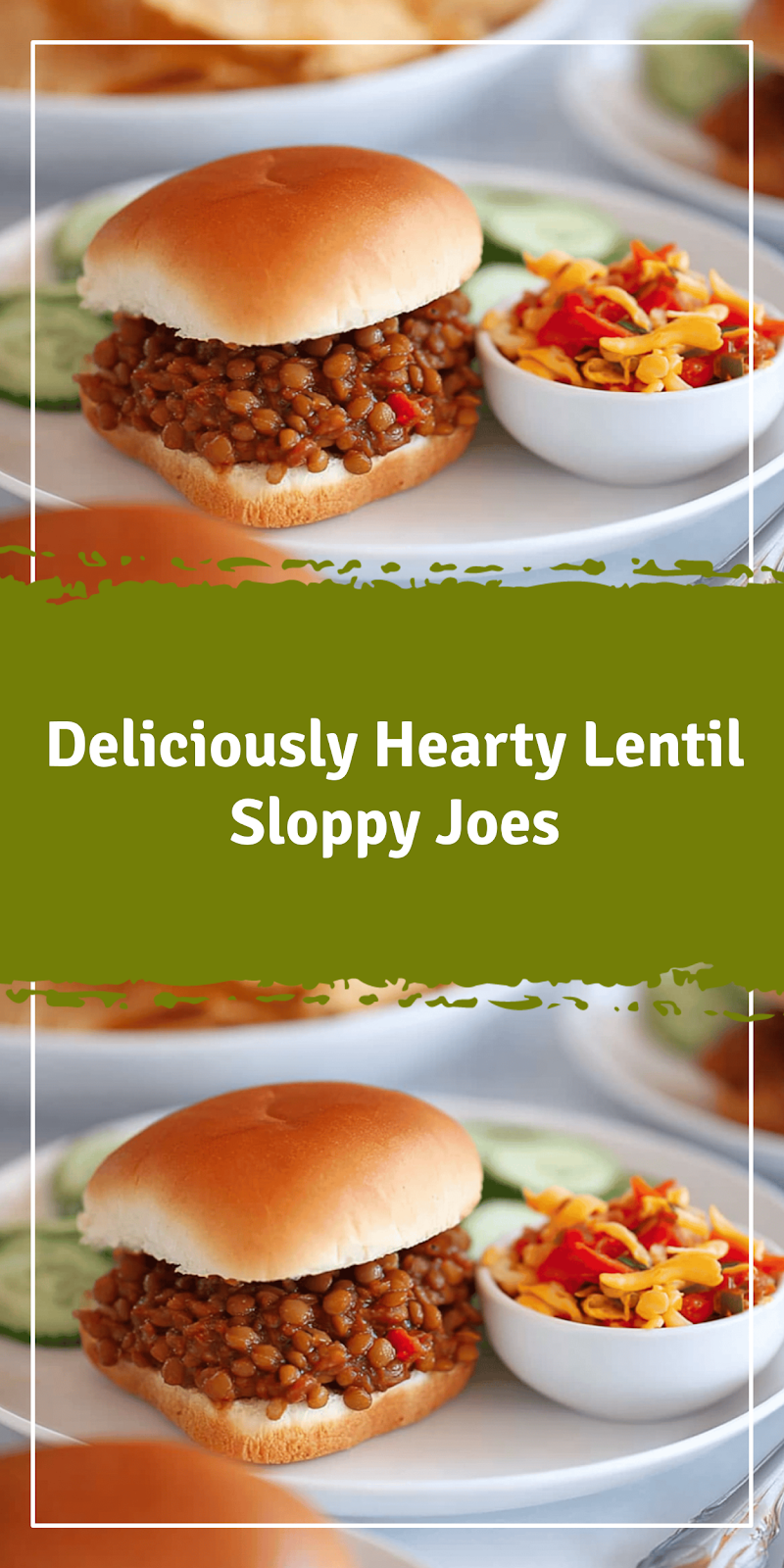 Hearty Lentil Sloppy Joes for Busy Nights