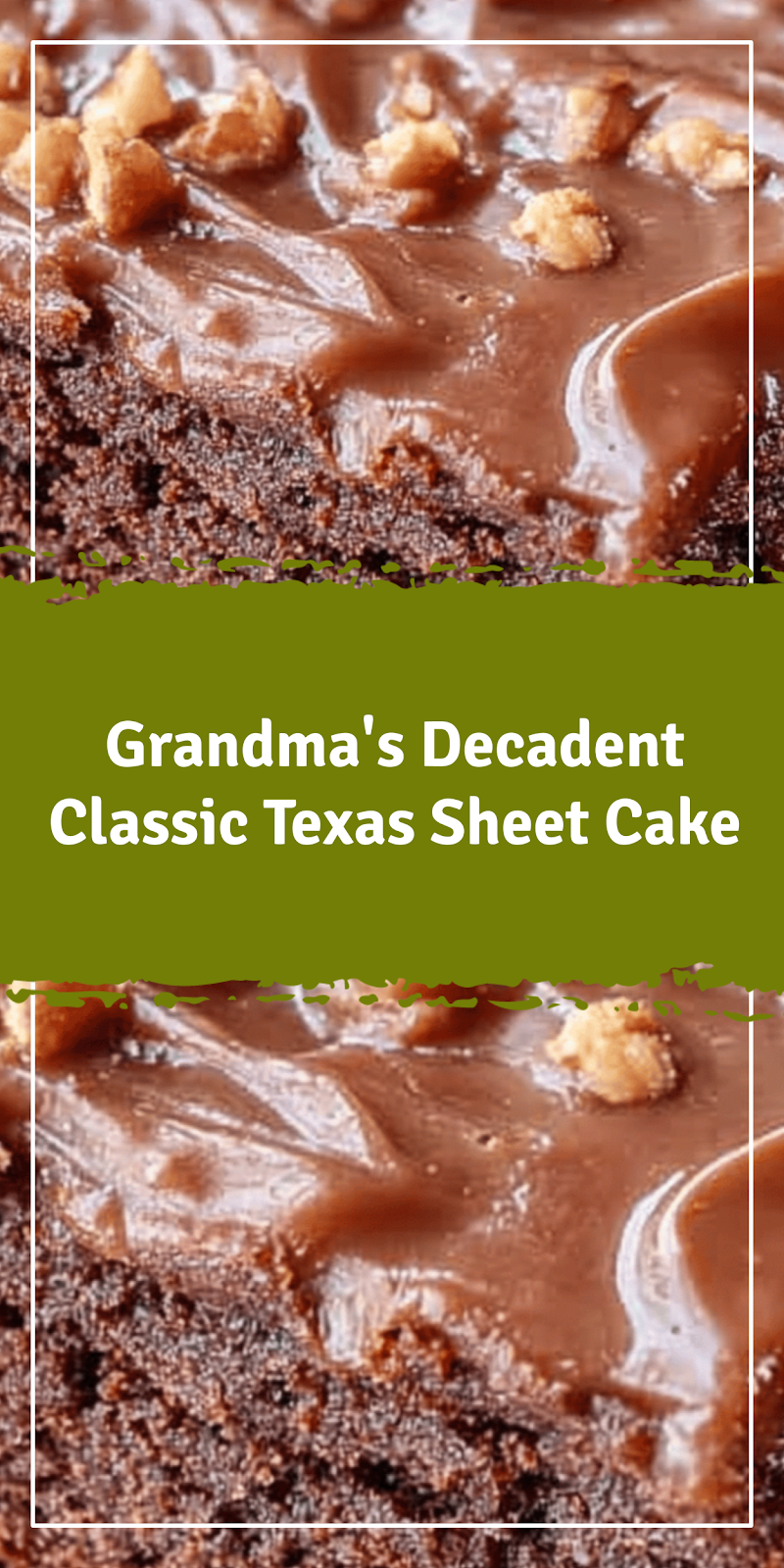 Grandma's Classic Texas Sheet Cake