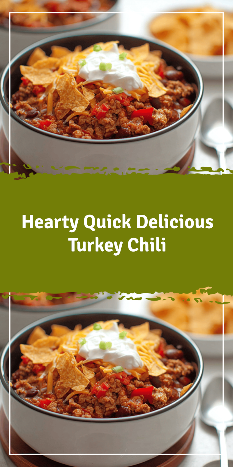 Hearty Quick Turkey Chili for Cool Days