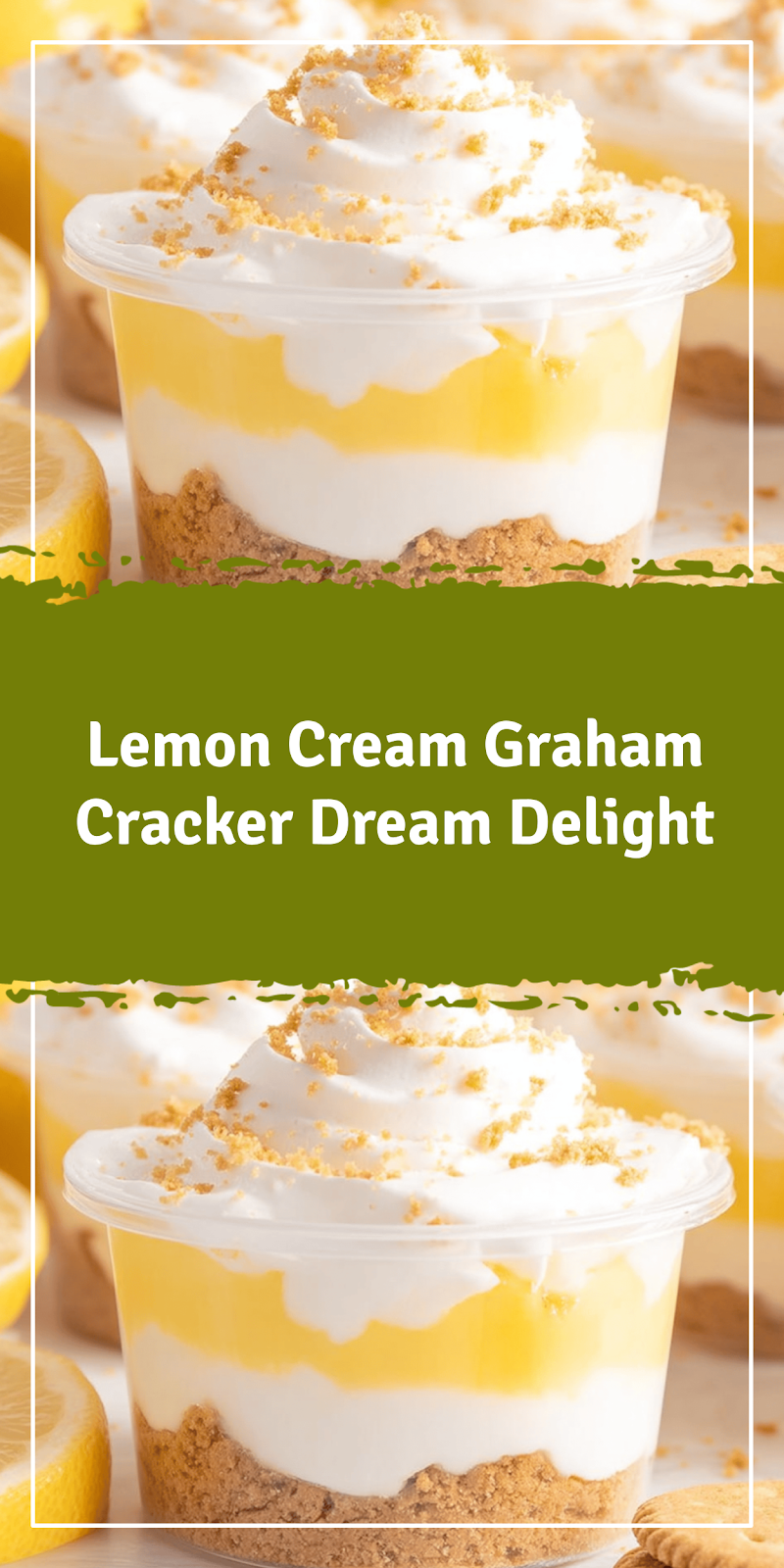 Lemon Cream Graham Cracker Delight