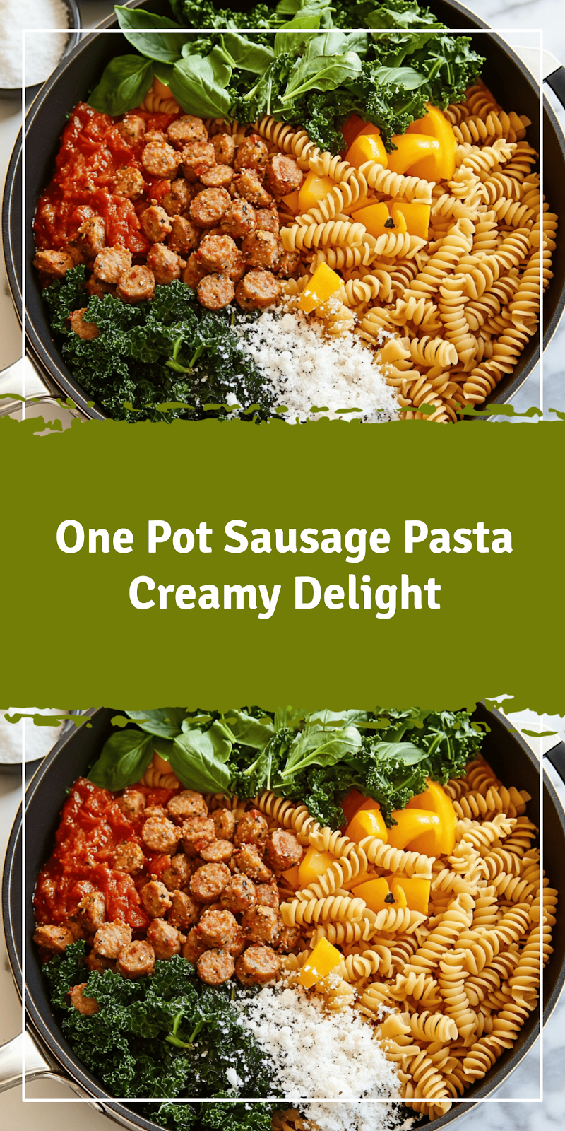 One Pot Sausage Pasta Recipe Delight