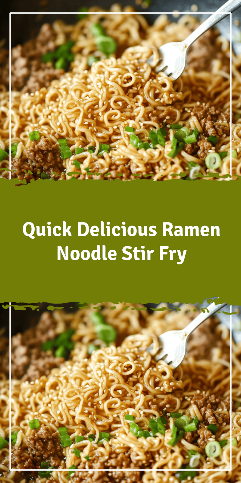 Quick Ramen Noodle Stir Fry Recipe