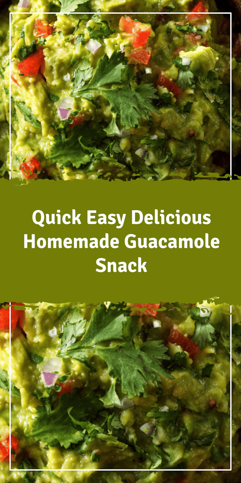Quick Easy Homemade Guacamole Recipe for Snacks