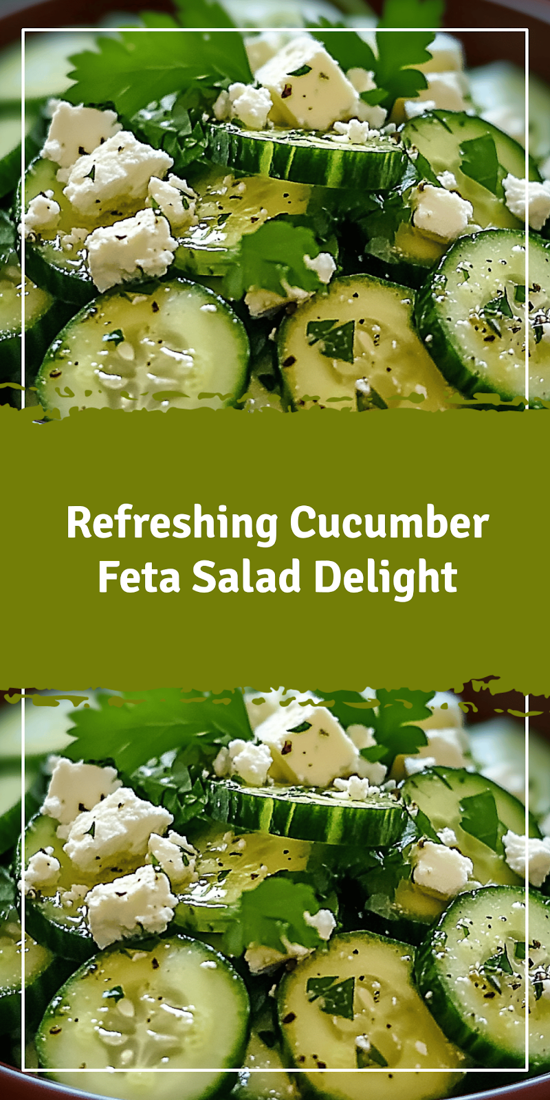 Cucumber Feta Salad Recipe