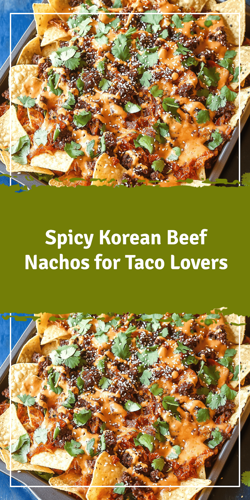 Korean Beef Nachos Recipe for Taco Lovers