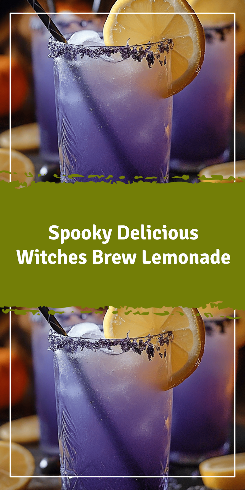 Witches Brew Lemonade Recipe for Halloween