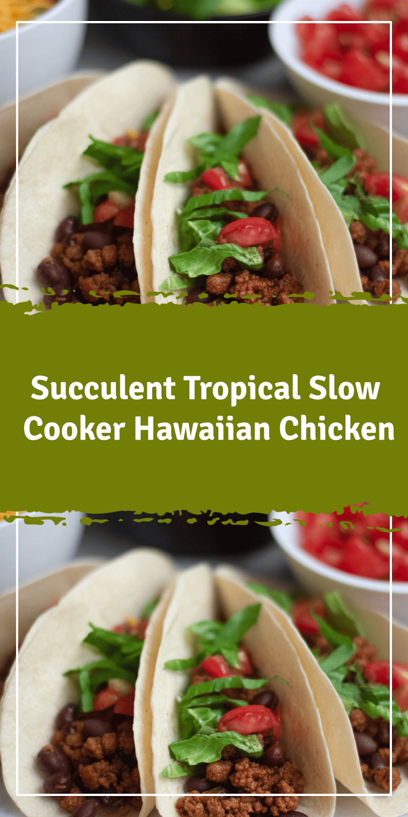 Tropical Slow Cooker Hawaiian Chicken Dinner