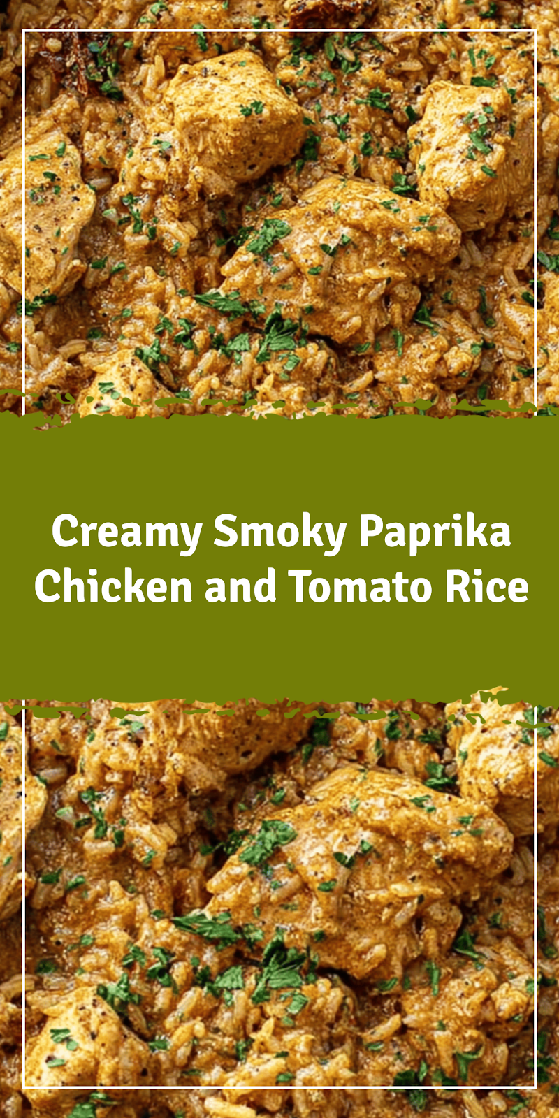 Creamy Paprika Chicken and Sun-Dried Tomato Rice