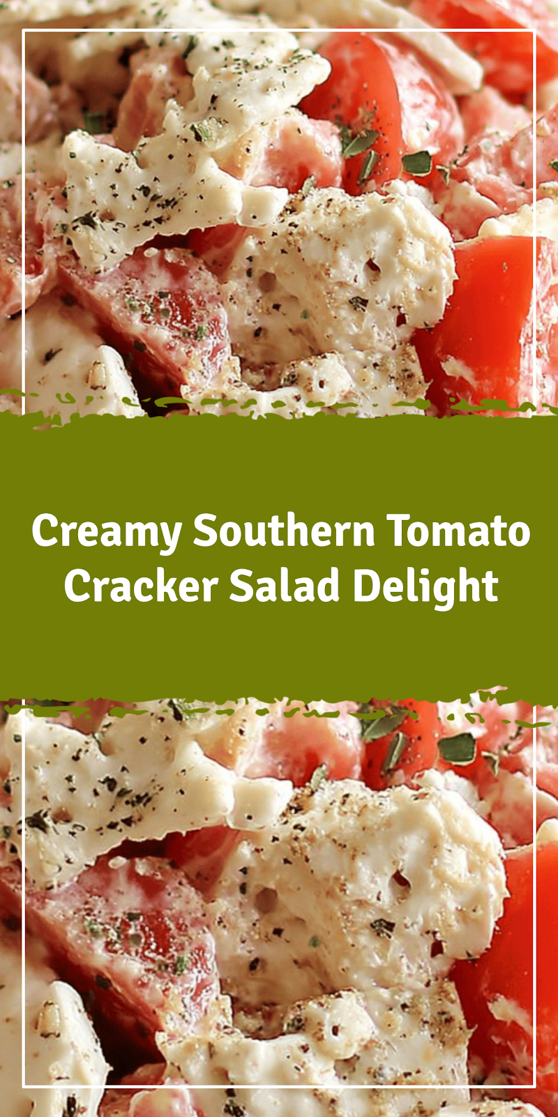 Southern Tomato Cracker Salad Delight