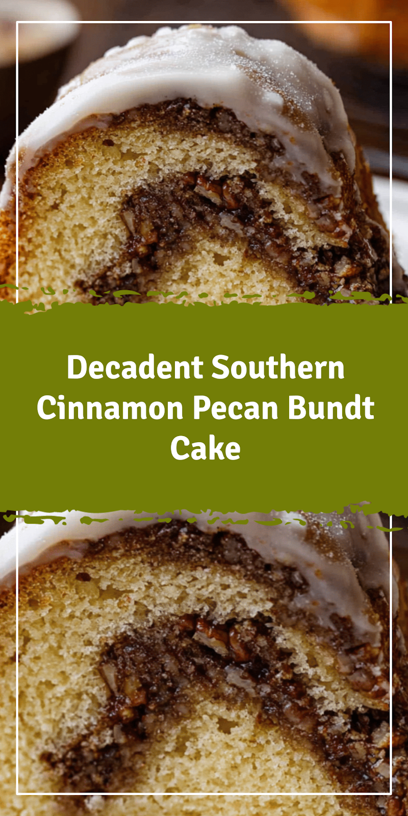 Southern Cinnamon Pecan Bundt Cake