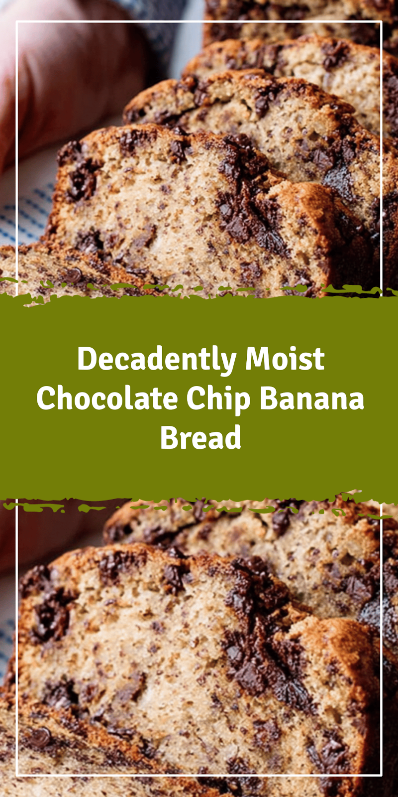 Easy Moist Chocolate Chip Banana Bread Staple