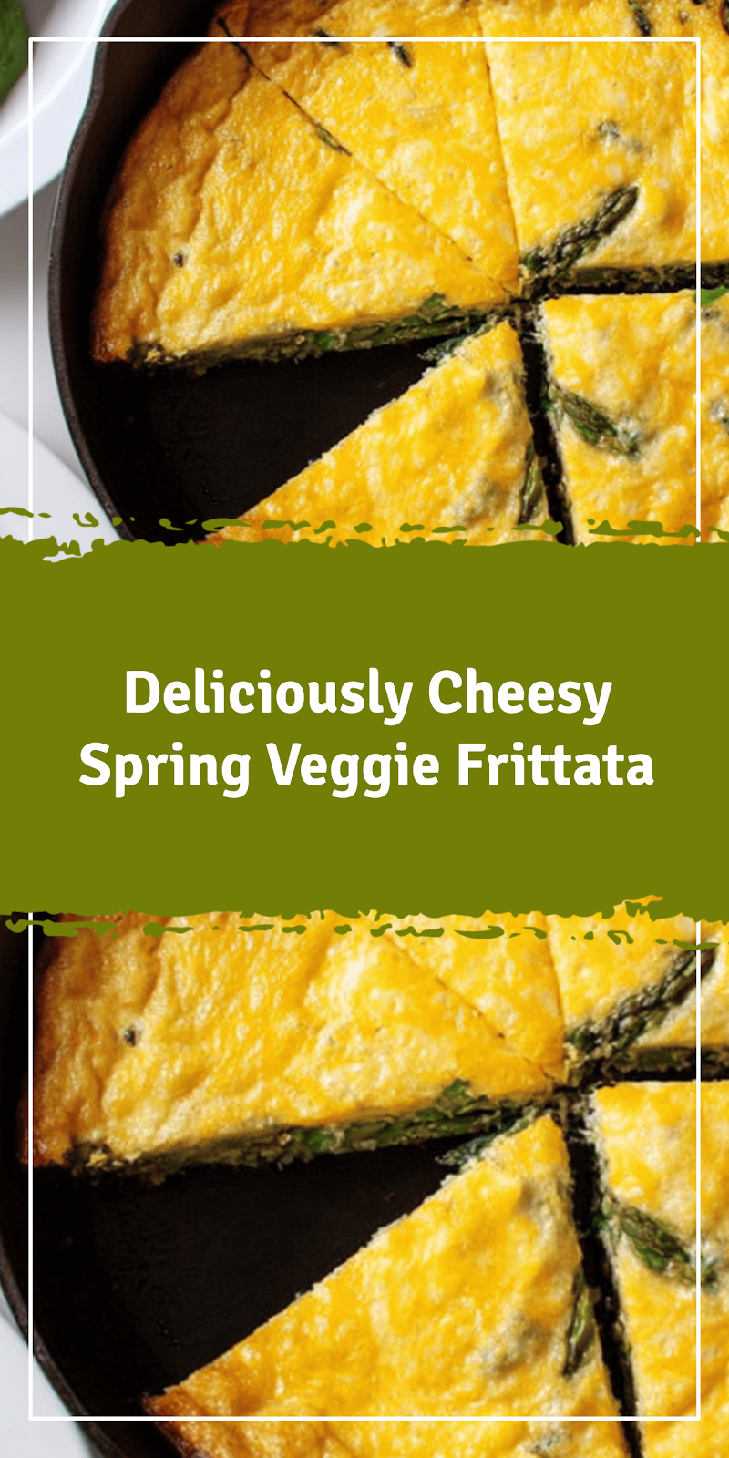 Spring Veggie & Cheese Frittata