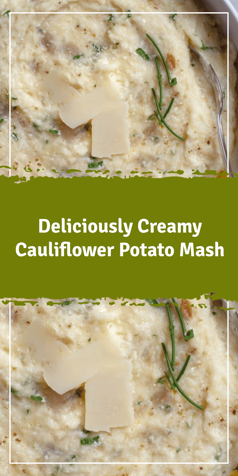 Lightened-Up Cauliflower Potato Mash