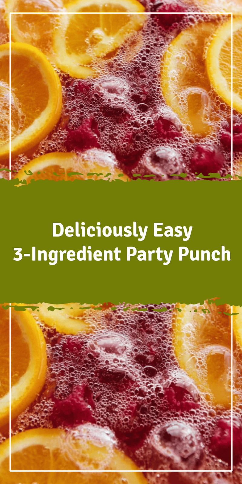 Easy 3-Ingredient Party Punch