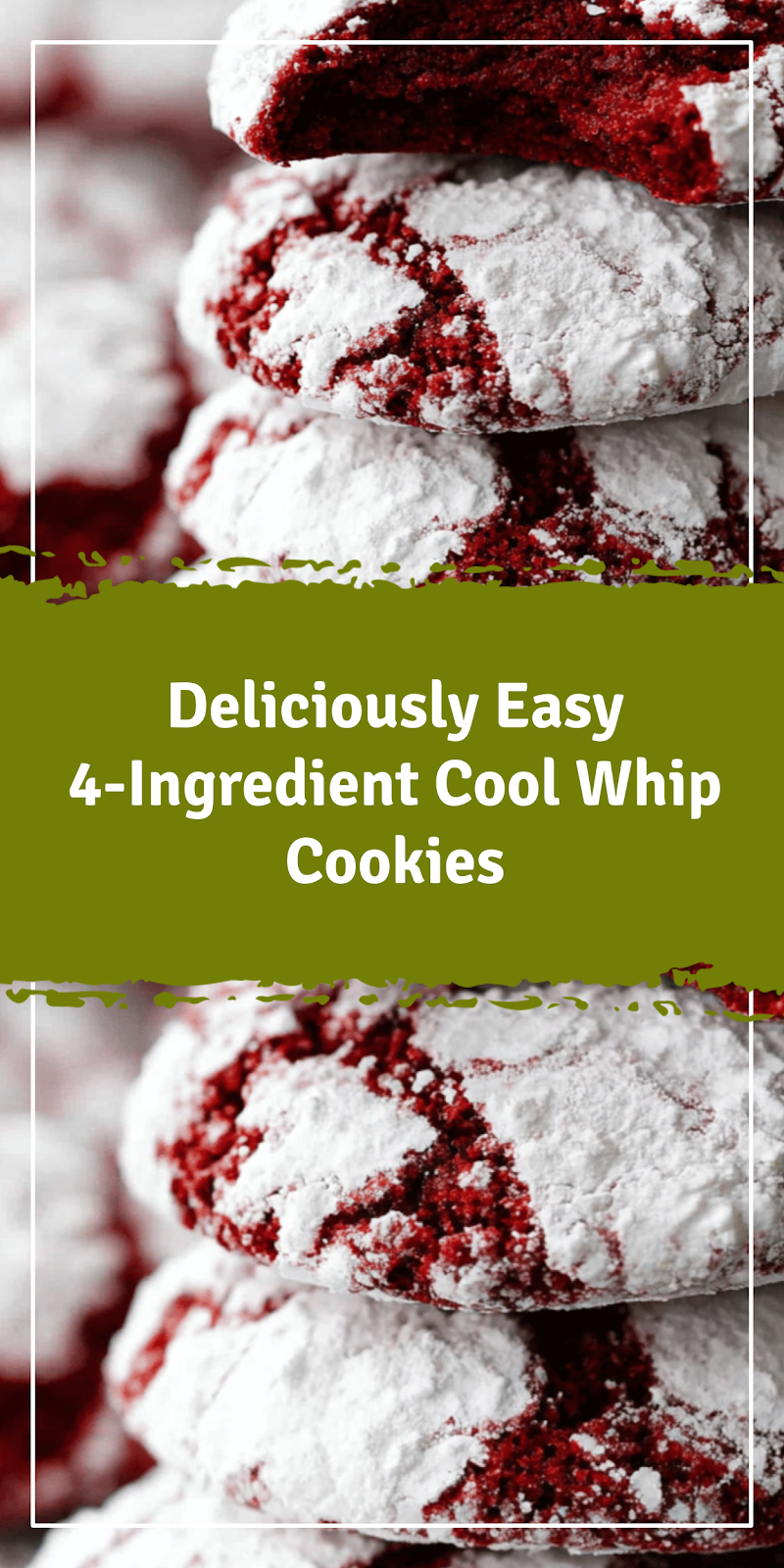 Easy 4-Ingredient Cool Whip Cookies