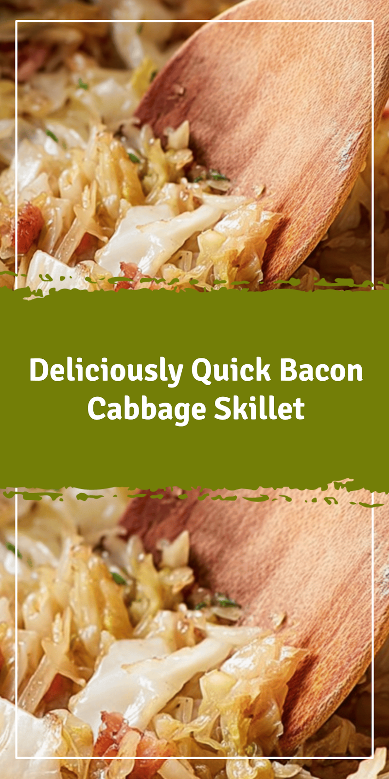 Quick Bacon Cabbage Skillet