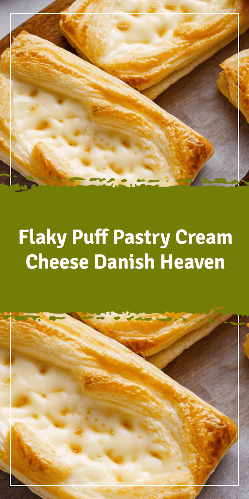 Flaky Puff Pastry Cream Cheese Danish Delight