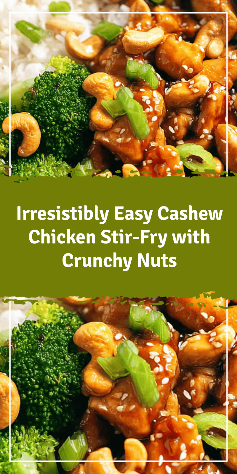 Easy Cashew Chicken Stir-Fry with Crunchy Nuts