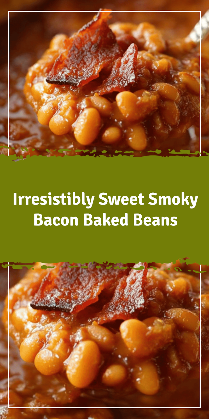 Sweet Smoky Bacon Brown Sugar Baked Beans