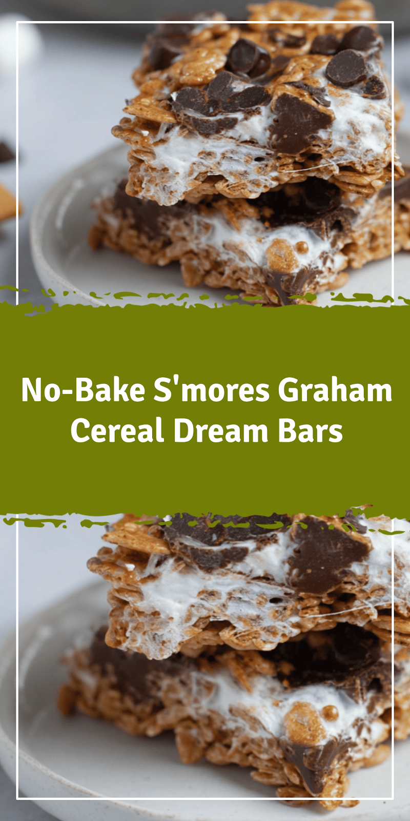 No-Bake S'mores Graham Cereal Bars