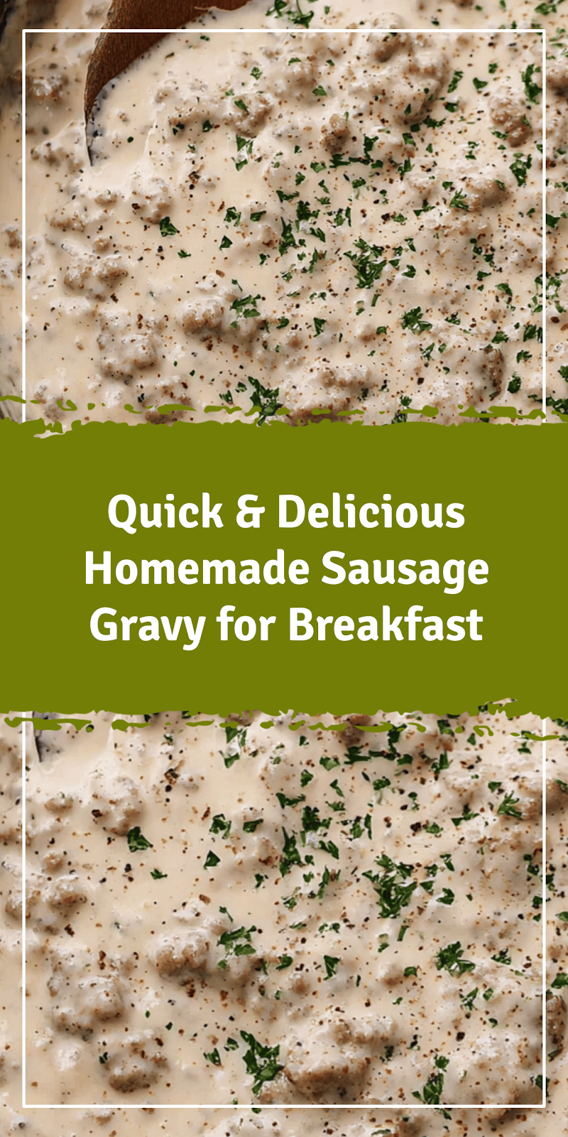 Quick Homemade Sausage Gravy for Breakfast