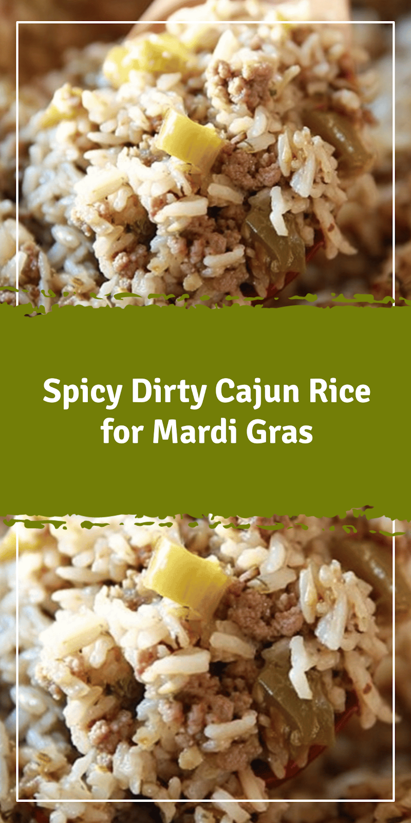 Spicy Dirty Rice for Mardi Gras