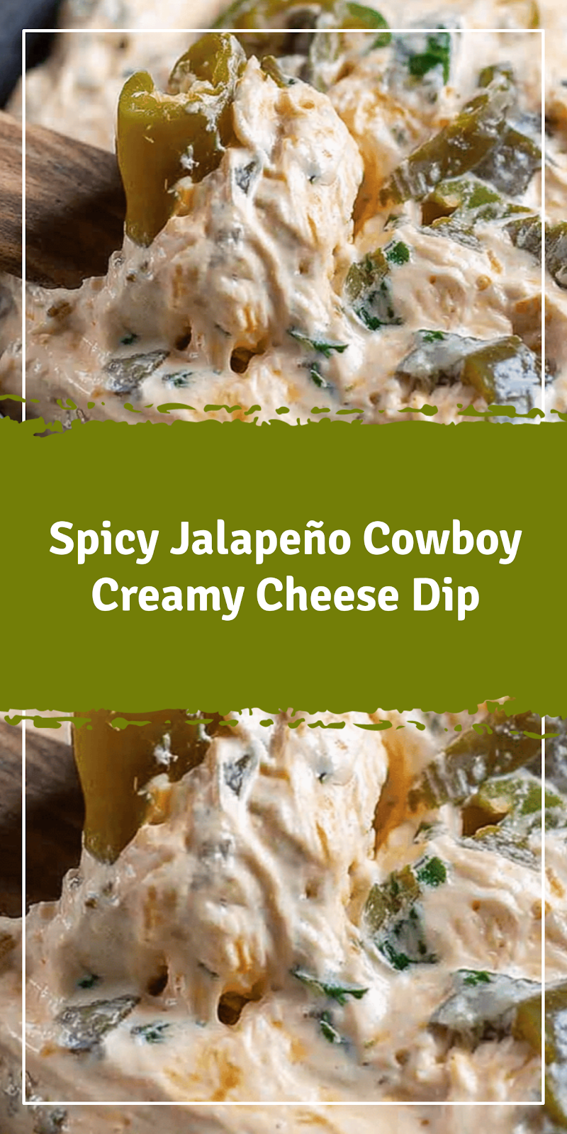 Spicy Jalapeño Cowboy Cream Cheese Dip