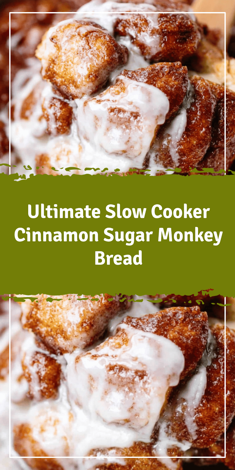 Slow Cooker Cinnamon Sugar Monkey Bread